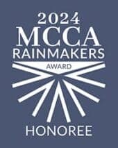 MCCA Rainmaker Honoree 2024