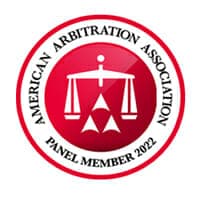 American Arbitration Association Panel Member